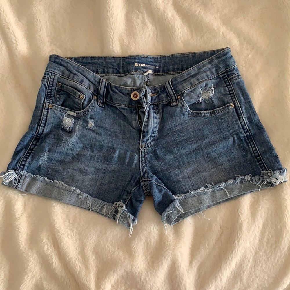 Blue Jean Shorts